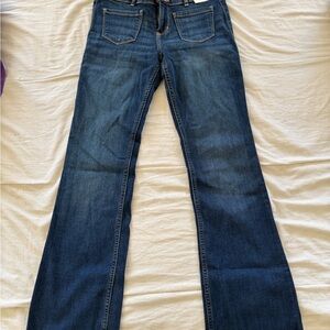 Abercrombie Kids Dark Blue Flare Jeans 15/16 regular (Brand new with tags)